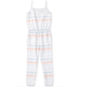 Ralph Lauren Striped Cotton Romper Size 16
